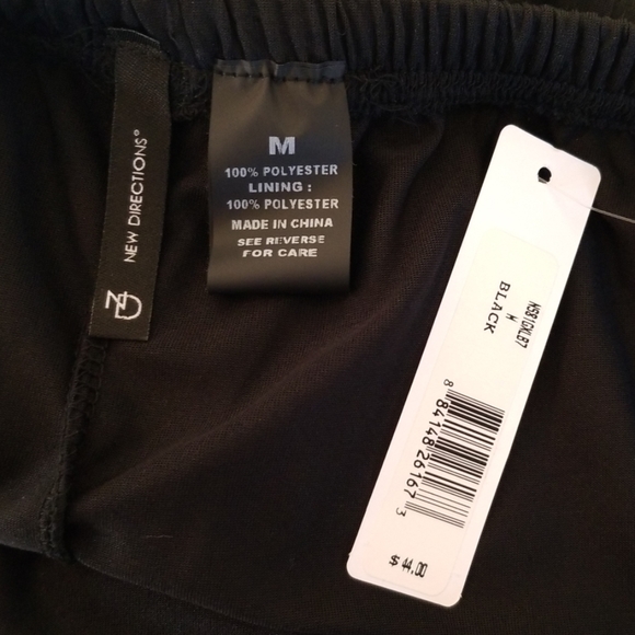 New Directions Black Skirt - Picture 4 of 4